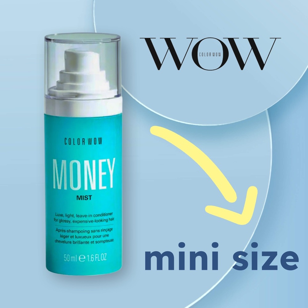 *🆕*NEW* COLOR WOW | MINI | Money Mist Leave In Conditioner - Shine and Repair